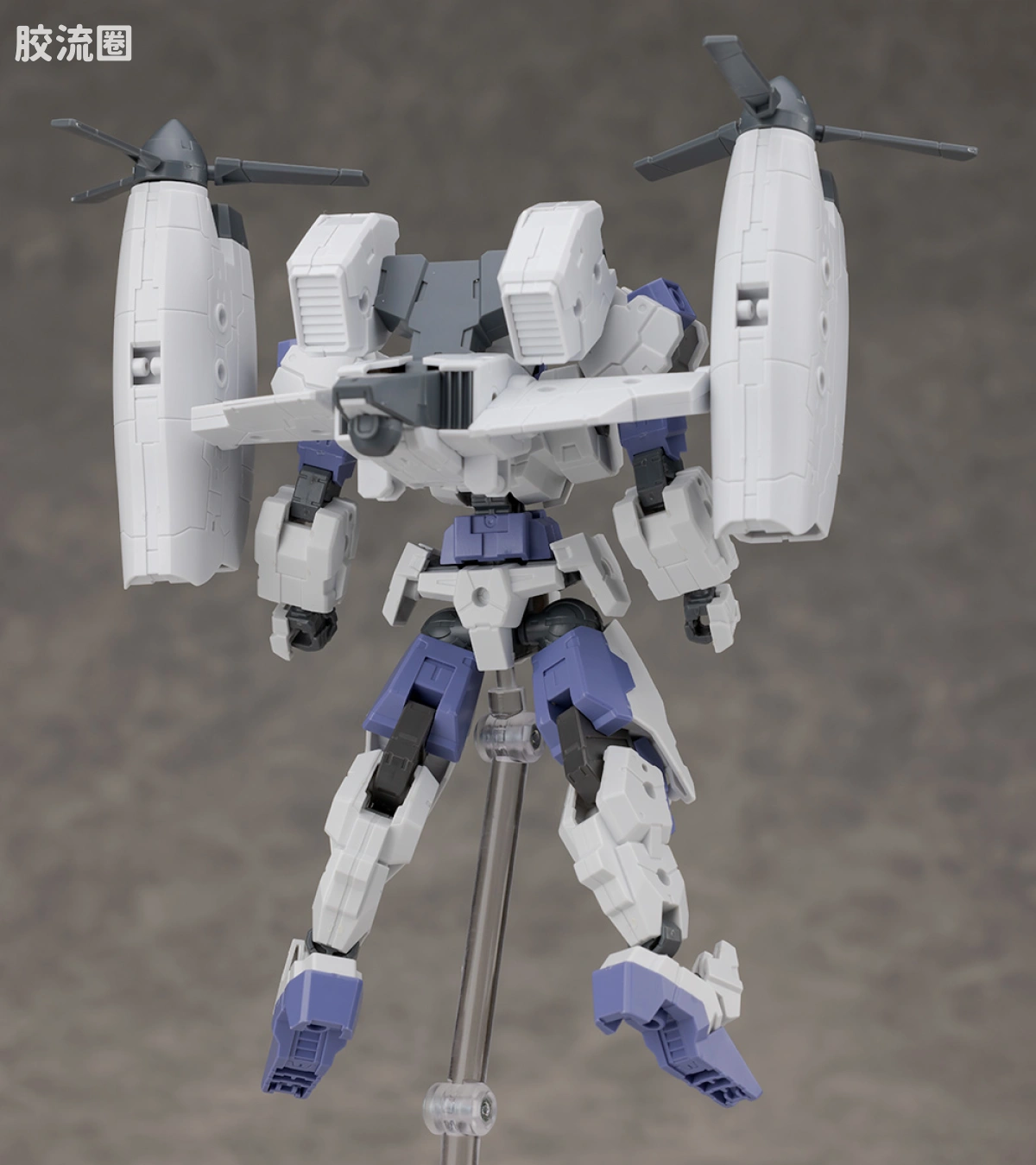 30MM 1/144 Extended Armament Vehicle EXA Vehicle(倾转旋翼机Ver.) - 图片